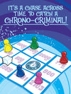 Social media image for Time Breaker showing a stylized gameboard and illustrations of the meaples and clear shimmering cube