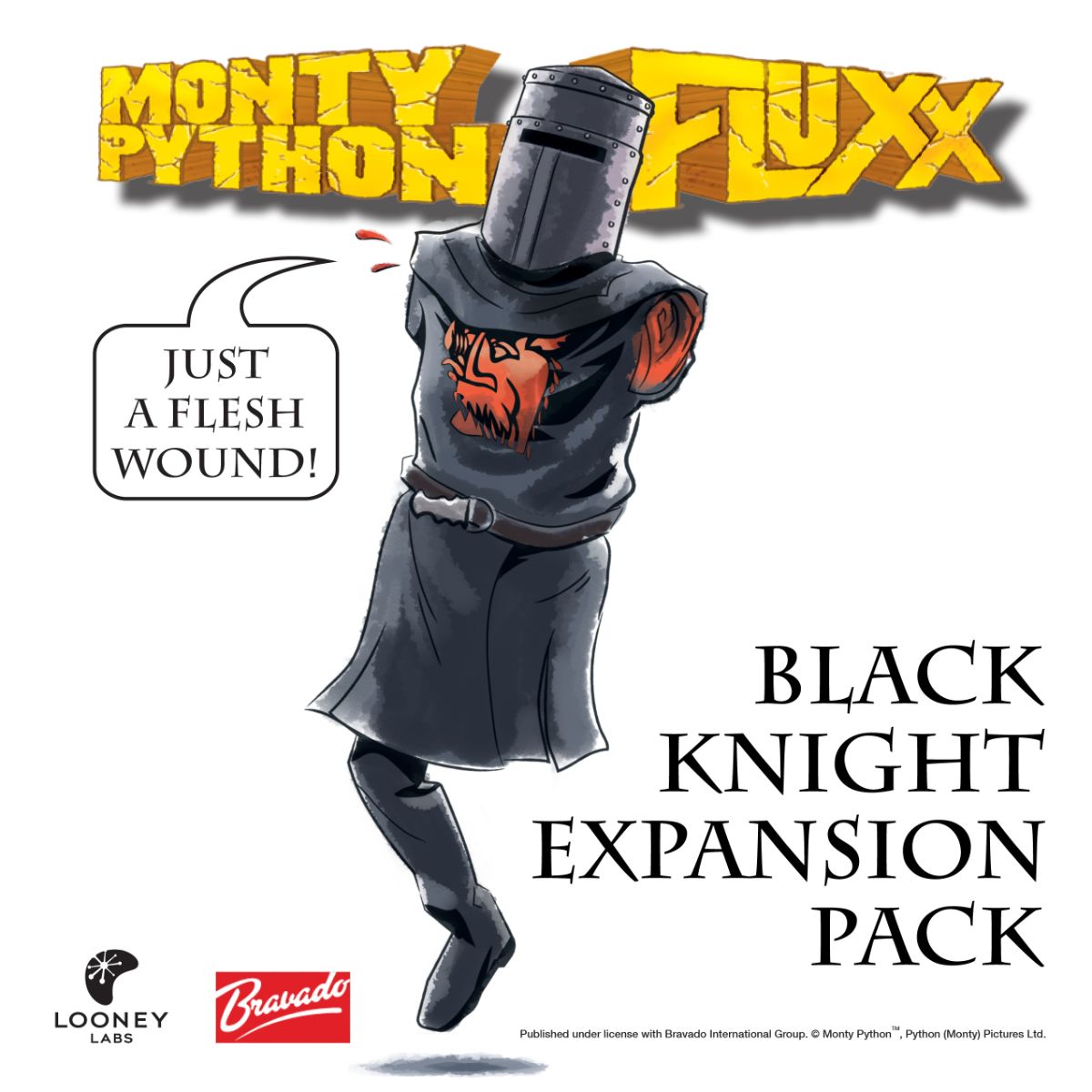 Jogo Monty Python Fluxx: Black Knight Expansion (2018): o que é, onde Jogo Monty Python Fluxx: Black Knight Expansion (2018): o que é, onde