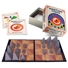 GMHN283B○MARGINAL / マージナル Chess MCH-200 NEW SEALED - Pyramid Arcade: Martian Chess (Kickstarter