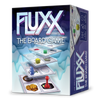Fluxx The Board Game 3D Box showing tiles and pawns.