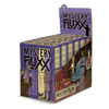 The retail display designed to match the game box, set up and holding six copies of the game.