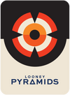 Promo card image for Sandships Card showing the back of the card with a red, white and orange circle in a stylized bullseye pattern.