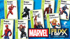 Social media image for Marvel Fluxx Specialty Edition showing 8 characters: Iron Man, Black Panther, Star-Lord, Thor, Black Widow, Camptain marvel, etc