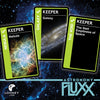 Social media image for Astronomy Fluxx showing 3 Keeper cards: Nebula, Galaxy, and The Vast Emptiness of Space