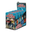 Display box with four games for Star Trek Chrono-Trek showing Picard, Janeway, and Kirk emerging from the Guardian of Forever