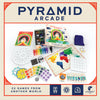 Social media image for Pyramid Arcade with the contents image and the tagline: 22 Games From Another World