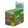 Display box with six games for Nature Fluxx with a brown signpost, brick wall, butterfly, lady bug, and yellow flower