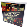 Image of game box for French Retro Loonacy with brown retro colors and images