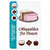 Promo card image for Neapolitan Ice Cream with an illustration of a block of 3 colors of ice cream, symbols for Ice cream, chocolate, and fruit