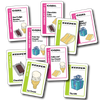 Contents image for Party Favor Pack showing images of the 9 cards that come in the pack