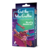 Image of the game box for Get the MacGuffin with a green and blue box with hands exchanging two suitcases
